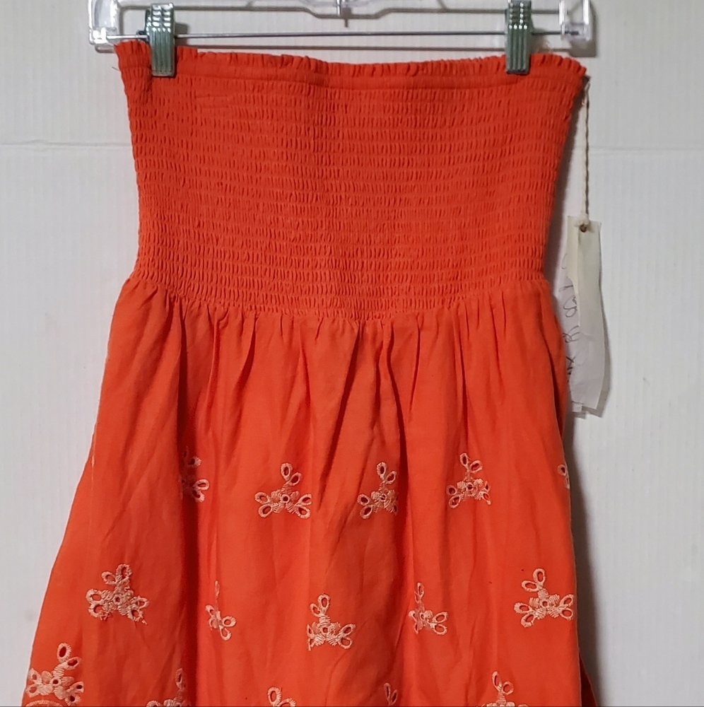 Taylor & Sage Women Flame Coral  Casual Dress Size Small NWT Sleeveless